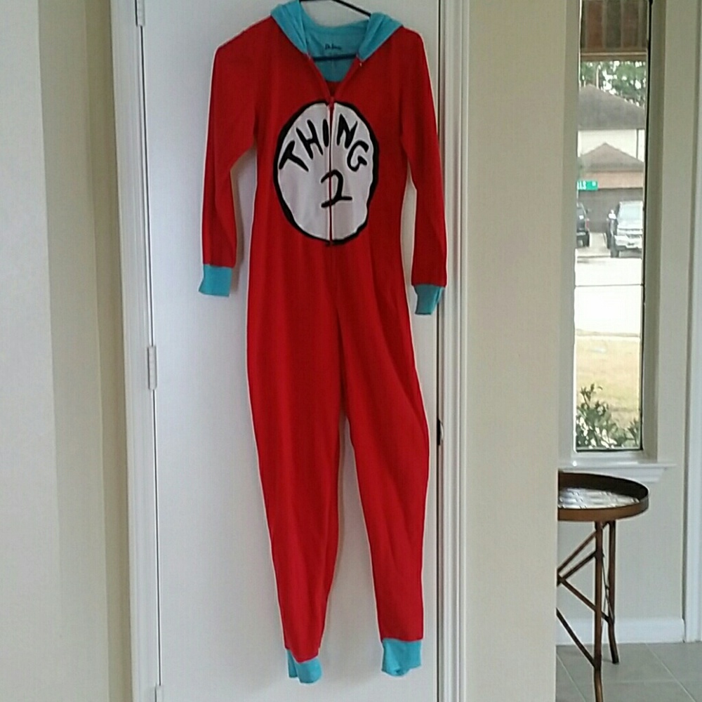 Thing 2 Onesie Pajamas